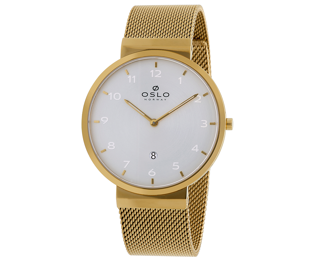Relógio Oslo Masculino Dourado OMGSSS9U0003
